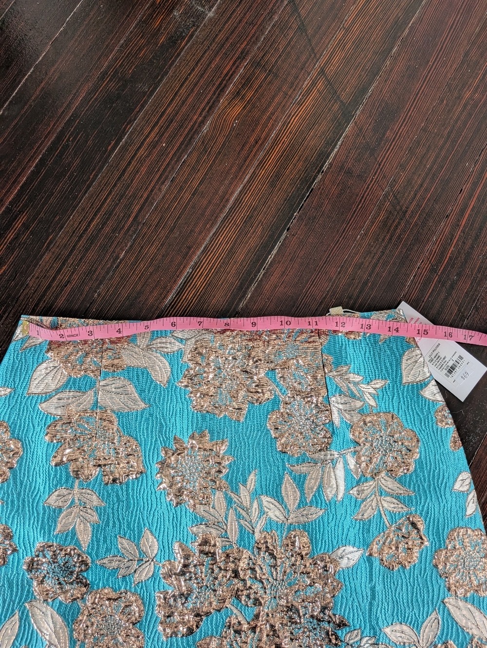 Lilly Pulitzer Janey Brocade Skirt Size 2 - Picture 5 of 5